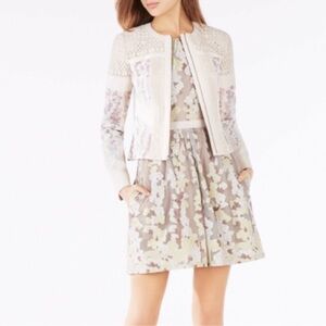BCBGMAXAZRIA Tarik Floral Blazer Jacket